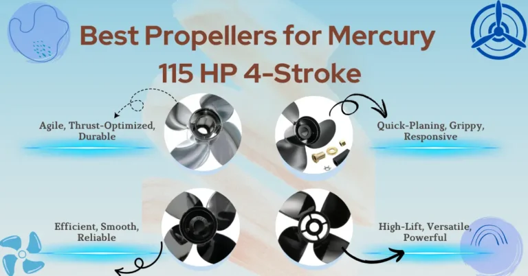 Best propellers for Mercury 115 HP 4-Stroke – Top-rated options for speed, stability, and fuel efficiency.