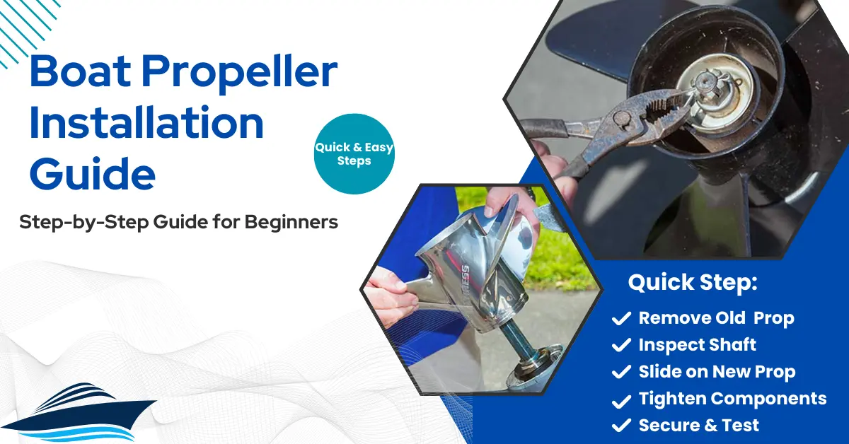 beref of how to install a boat propeller