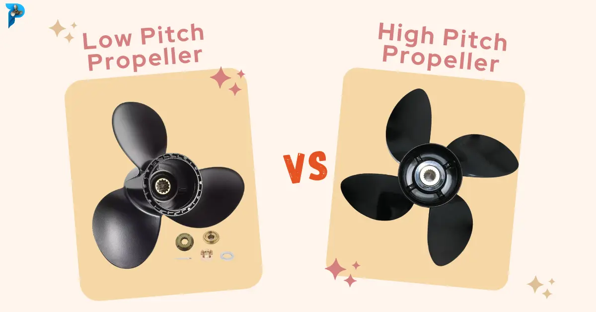 Low vs high Pitch Propeller