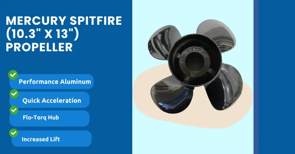 Mercury Spitfire (10.3" x 13") - Best For High-Speed Performance
