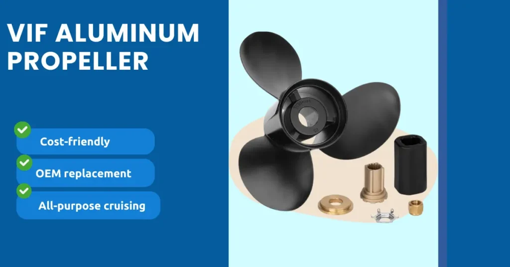 VIF Aluminum Propeller for Mercury MerCruiser Alpha One/Bravo One