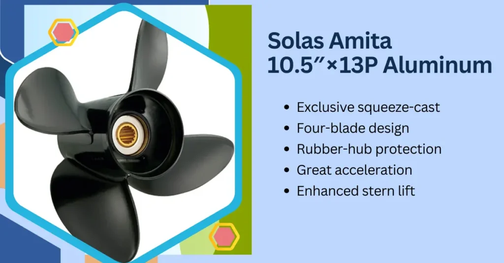 3. Solas Amita 10.5″ × 13P Aluminum - Best for Budget-friendly Upgrade