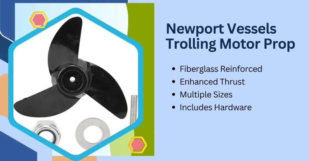 Newport 3-Blade Trolling Motor Propeller Kit