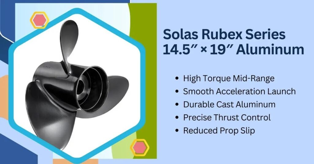 4. Solas Rubex Series 14.5″ × 19″ Aluminum - Best for Stability