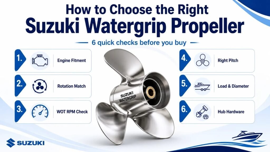 How to Choose the Right Suzuki Watergrip Propeller