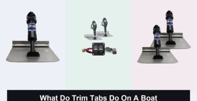 What Do Trim Tabs Do on a Boat?