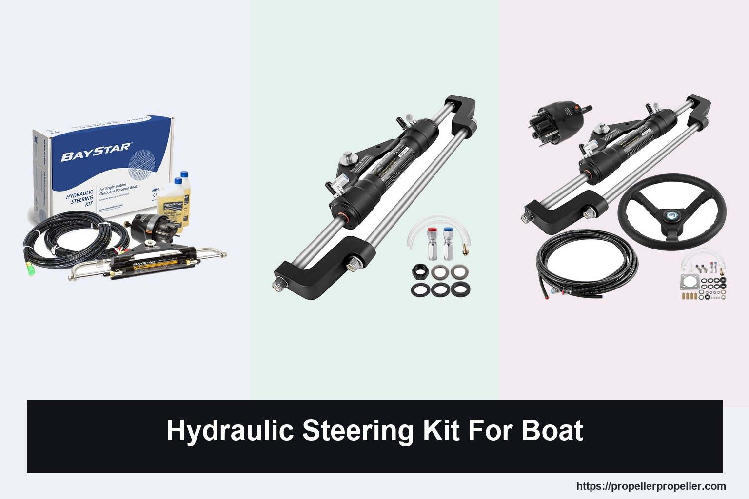 3 Best Hydraulic Steering Kits for Boats in 2026