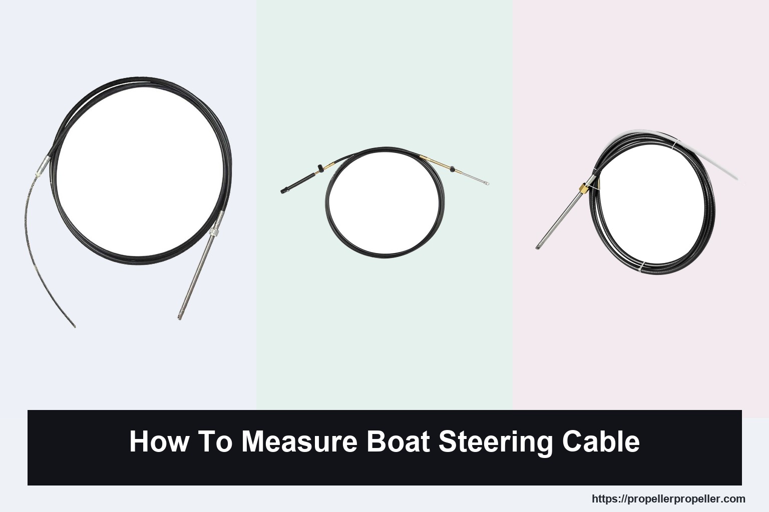 How to Measure a Boat Steering Cable
