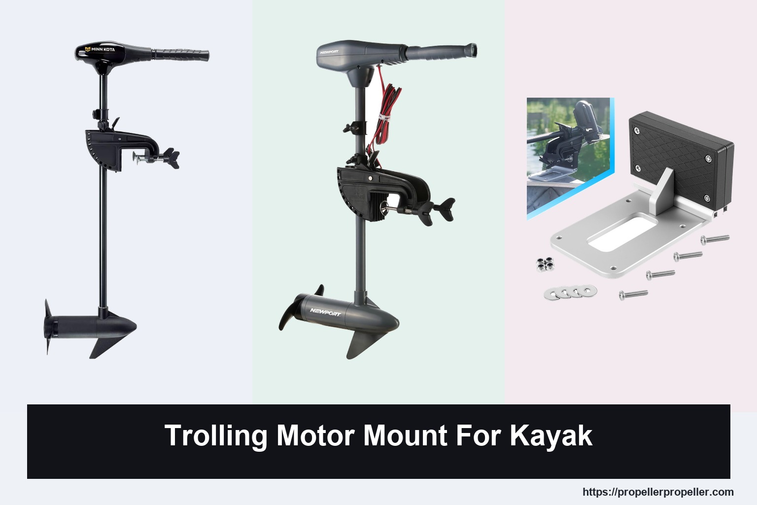 3 Best Trolling Motor Mounts for Kayaks in 2026