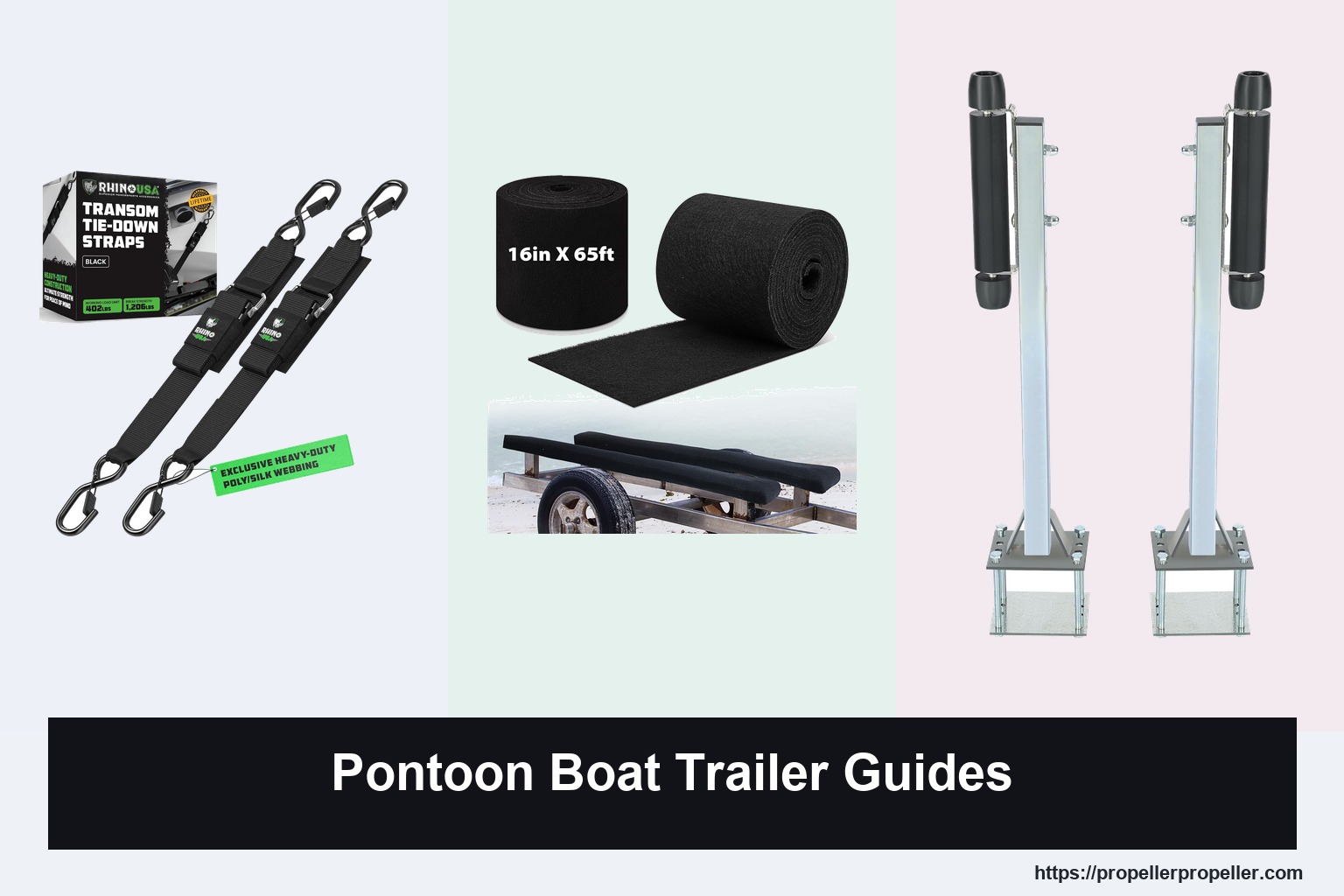 3 Best Pontoon Boat Trailer Guides in 2026